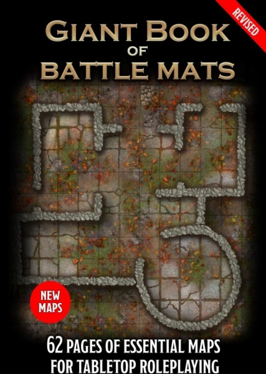 Loke Battle Mats Battlemats | Giant Book Of Battle Mats - Revised