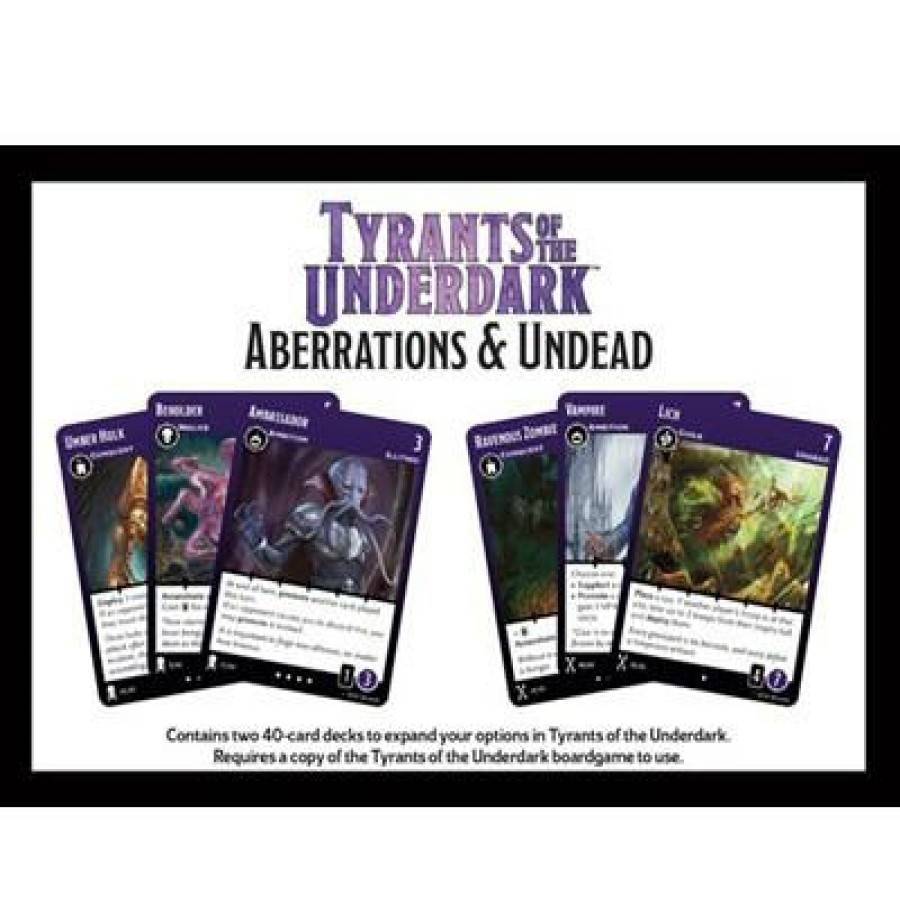 Gale Force 9 Spellbook Cards | D&D Tyrants Of The Underdark Aberrations & Undead