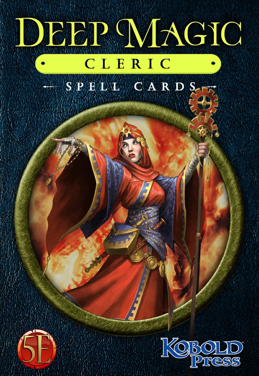 Paizo Publishing Spellbook Cards | Deep Magic Spell Cards: Cleric