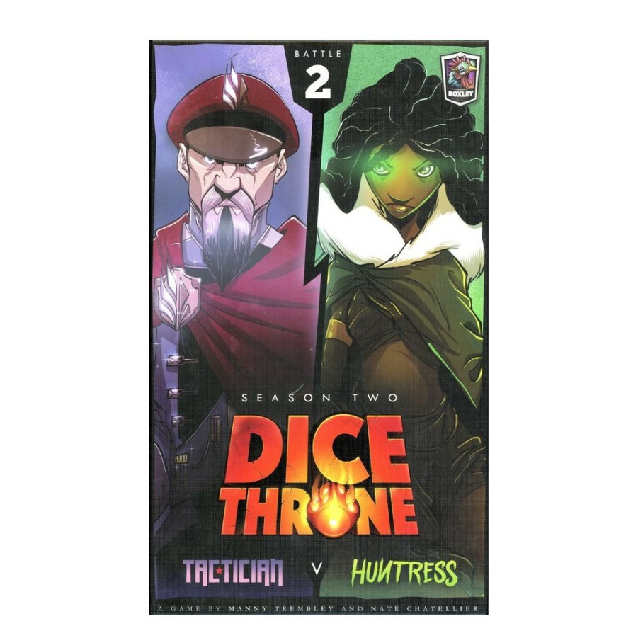 Roxley Games Kaartspellen | Dice Throne Season Two: Tactician V. Huntress