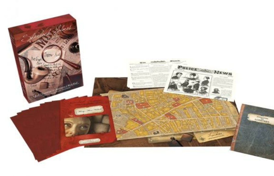 Asmodee Samenwerking Bordspel | Sherlock Holmes, Consulting Detective - Jack The Ripper & West End Adventures