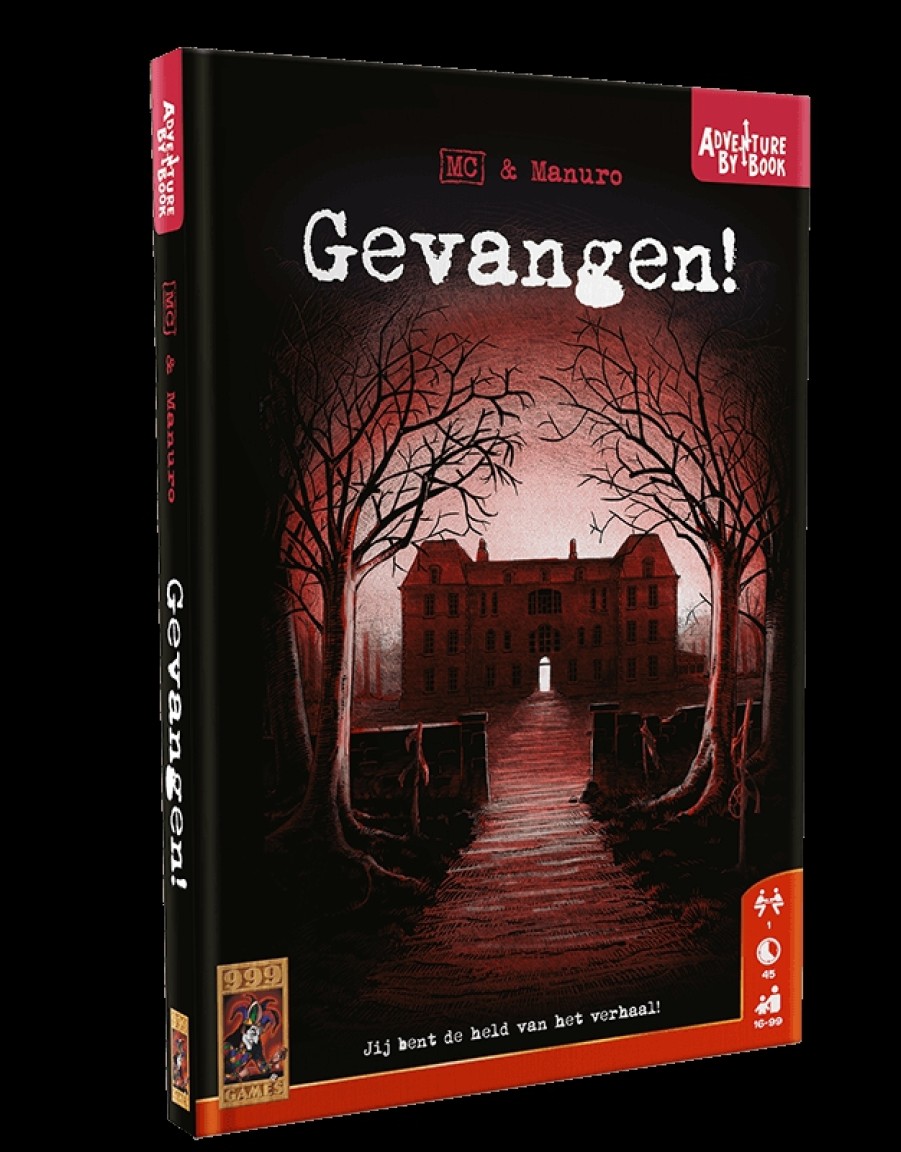 999 Games 1 Persoonspellen (Solo) | Adventure By Book: Gevangen! - Actiespel