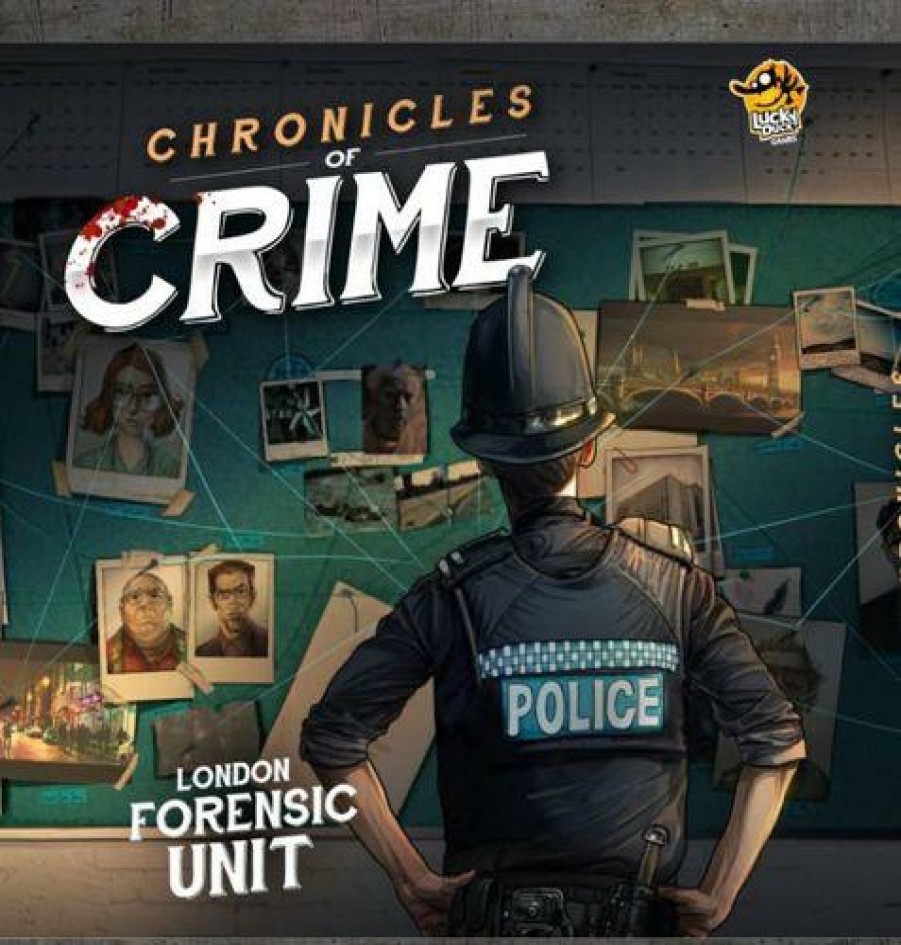 Lucky Duck Games Samenwerking Bordspel | Chronicles Of Crime