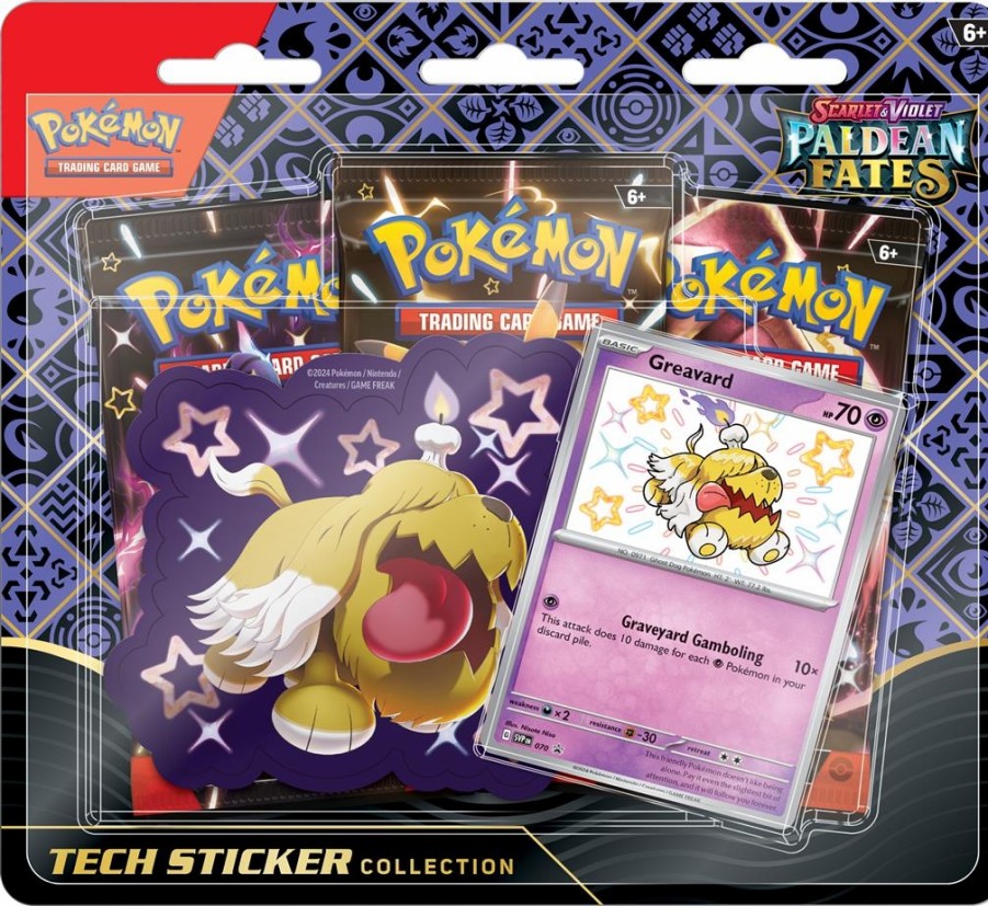 Pokemon USA Pokemon Series | Pokemon Paldean Fates Blister - Greavard