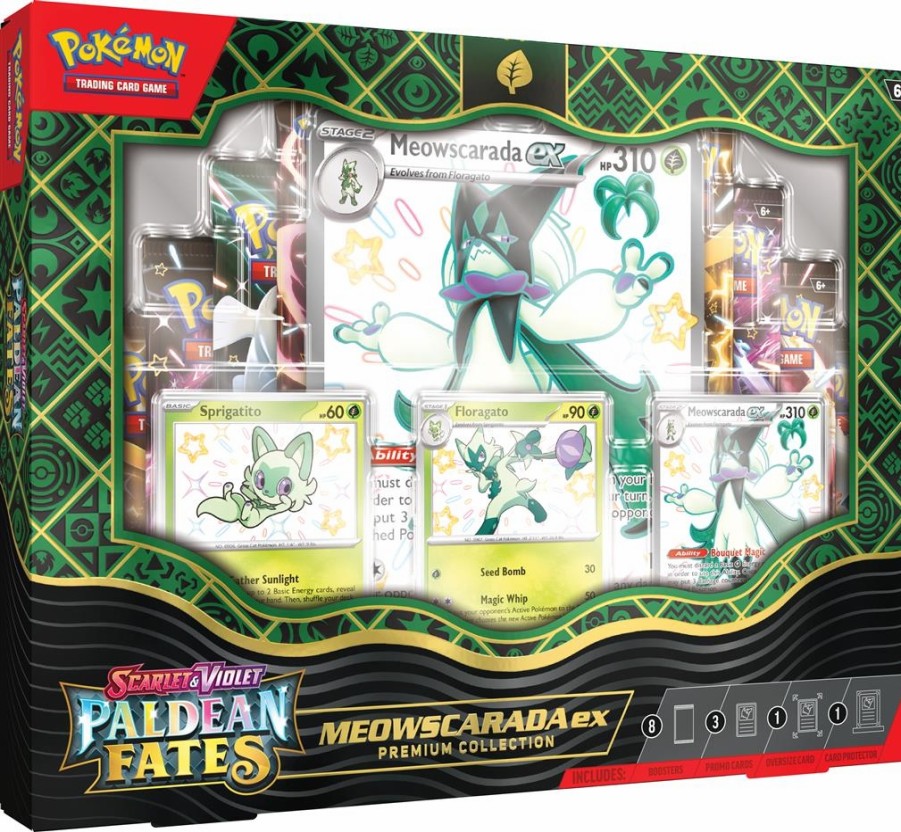 Pokemon USA Pokemon Series | Pokemon Paldean Fates - Premium Collection Meowscarada