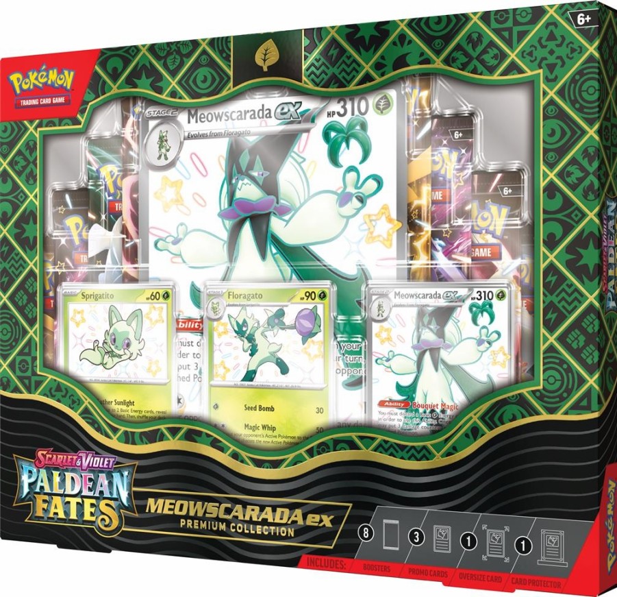 Pokemon USA Pokemon Series | Pokemon Paldean Fates - Premium Collection Meowscarada