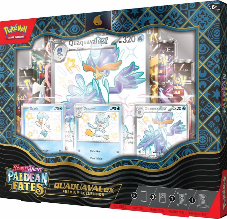 Pokemon USA Pokemon Series | Pokemon Paldean Fates - Premium Collection Quaquaval