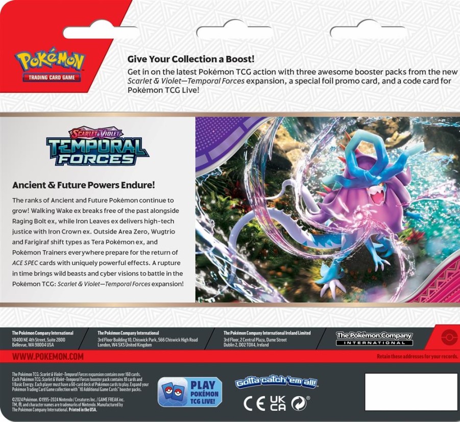 Pokemon USA Pokemon Series | Pokemon Temporal Forces Booster Blister - Cleffa