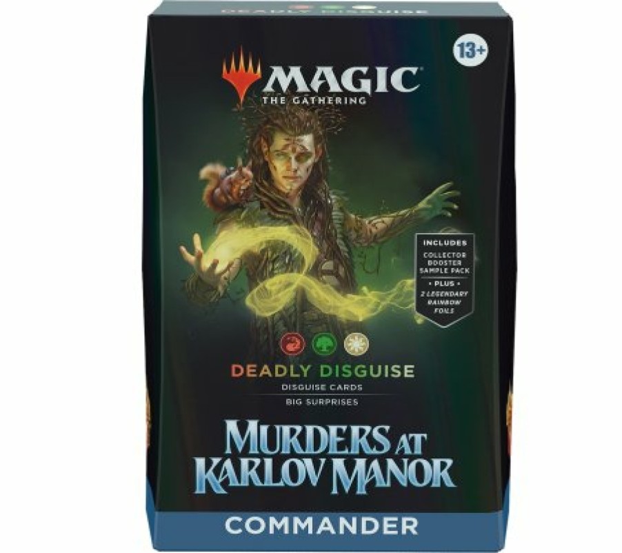 Wizards of the Coast Magic Series | Magic: Murders At Karlov Manor - Commander Deck: Deadly Disguise