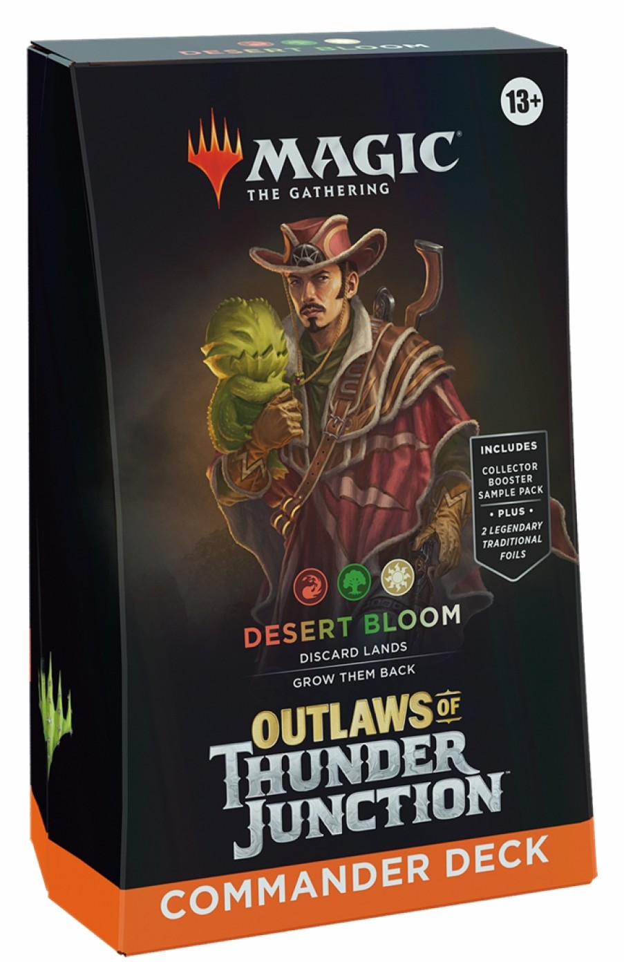 Wizards of the Coast Magic Series | Magic: Outlaws Of Thunder Junction Commander Deck - Desert Bloom