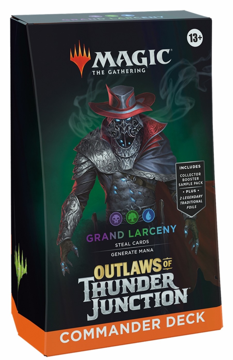 Wizards of the Coast Magic Series | Magic: Outlaws Of Thunder Junction Commander Deck - Grand Larceny