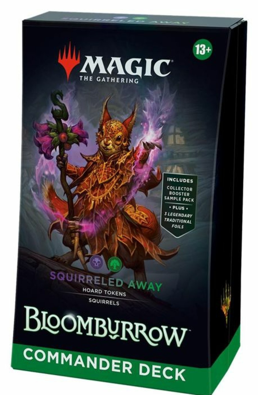 Wizards of the Coast Magic Series | Magic: Bloomburrow Commander Deck - Squirreled Away